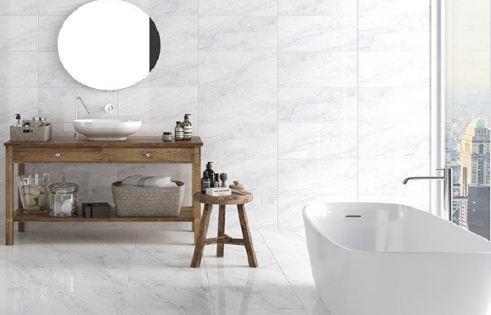 Pietra Cardosa, Valser Gneiss, Bianco Rosa, Blanco Ibiza and Irish Brown Marble